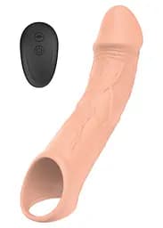Подовжуюча насадка на пеніс з вібрацією та пультом керування Vibrating Extension Boss Series 22-00066 100568