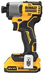 Шурупокрут ударний акумуляторний DeWalt 18В XR Li-Ion безщітковий 192 Нм 3200 об/хв 4200 уд/хв 0.88 кг без АКБ і ЗП - мініатюра 3