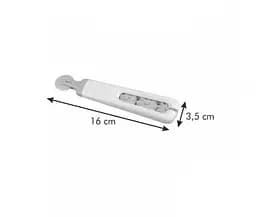 Ролик ніж для тіста зі змінними дисками коліщатками 15.5 см, A-plus Білий 85066 - мініатюра 7