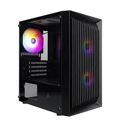 Корпус 1stPlayer BS-2-BK-3F1 Black (BS-2-BK-3F1) Без БП