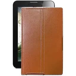 Чехол StatusCASE из экокожи для планшета Lenovo IdeaTab A3000 Коричневый