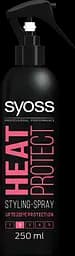 Термозащитный спрей для укладки волос Syoss Heat Protect Фиксация 2, 250 мл