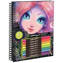 Набор для творчества Nebulous Stars Раскраска: Коралия, черные листы (11111)