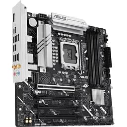 Материнська плата LGA1851, Asus B860M MAX GAMING AX, B860, 4xDDR5, 1xPCI-E 5.0 x16, 3xPCI-E 4.0 x16, 4xSATA3, 3xM.2, Realtek 7.1, Realtek 2.5Gb, WiFi 6, Bluetooth 5.4, DP/Type-C, MicroATX - мініатюра 4