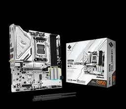 Материнська плата ASRock B850M Steel Legend Wi-Fi Socket AM5 (B850M STEEL LEGEND WIFI) Б/В