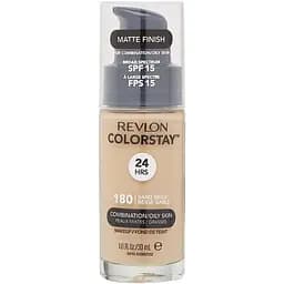 Тональний крем Revlon Colorstay Makeup Combination and Oily Skin відтінок 180 (Sand Biege) 30 мл (423023)