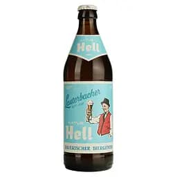 Пиво Lauterbacher Natur Hell светлое нефильтрованное 4.8% 0.5 л 