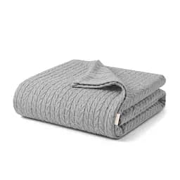 Плед-покривало Cosas Knitted Braid Shadow косичка 75х95 см (Blanket_37Shadow_KnittedBraid_75x95)