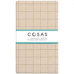 Простирадло Cosas полуторне 155х240 beige geometry, бежевий (CellAshbeige_155s)