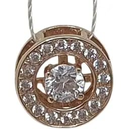 Золотая подвеска Империя золота с фианитами. ПВ253И