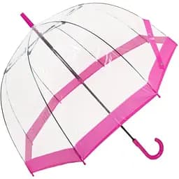Женский зонт-трость Fulton 84 см прозрачный