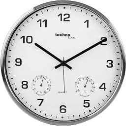 Годинник настінний Technoline WT7980 White/Silver (WT7980)