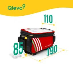 Сумка для велосипеда ArmorStandart Qlevo Red (ARM58958) - мініатюра 6