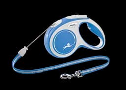 Повідець-рулетка Flexi New Comfort M, для собак до 20 кг, трос 5 м, синій (CF20C5.251.BL.20)