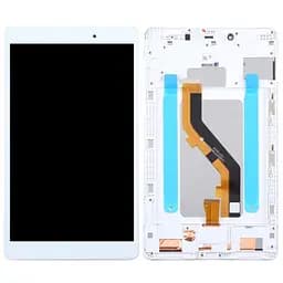 Дисплей Samsung T290 Galaxy Tab A 8.0 2019, версія Wi-Fi білий, оригінал PRC, з рамкою