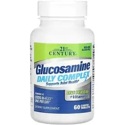 Глюкозамін 21st CenturyGlucosamine Daily Complex + D 60 таблеток