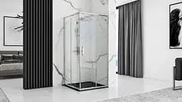 Душовий піддон Rea Grand black 90x90 REA-K4595, Чорний - мініатюра 8