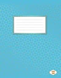 Зошити учнівські 12 аркушів лінія Фоновий Шкільний, 25 шт. в упаковці