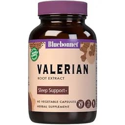 Натуральна добавка Bluebonnet Valerian Root Extract 60 капсул