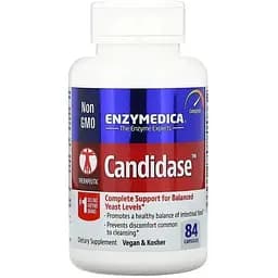 Натуральна добавка Enzymedica Candidase, 84 капсул
