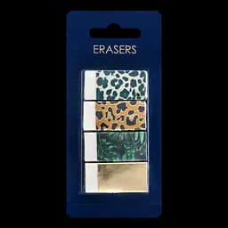 Набор резинок канцелярских Offtop, 4 шт. (849945)