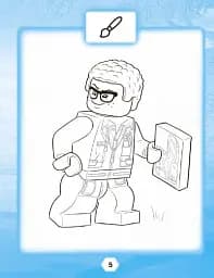 LEGO® Jurassic World™ Розважайся та малюй. Книжка зі стікерами - мініатюра 4