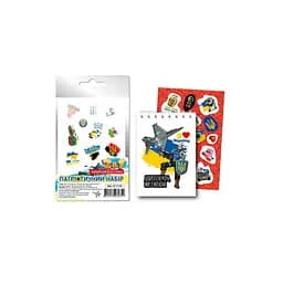 Патриотический набор 2 в 1 Апельсин Б7-Г-50-6 блокнот с наклейками