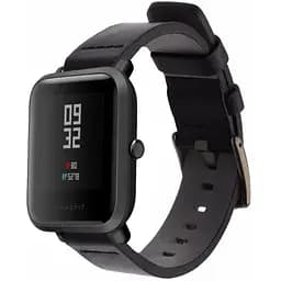 Шкіряний ремінець Primo Classic для годинника Xiaomi Huami Amazfit Bip/Amazfit GTS Black