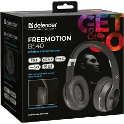 Навушники Defender FreeMotion B540 Bluetooth Black - мініатюра 7
