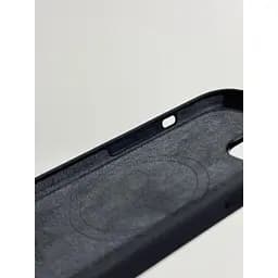 Оригінальний силіконовий чохол Apple Silicone Case with MagSafe для iPhone 15 (6.1") Midnight Black MT0J3ZM/A - мініатюра 7