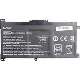 Акумулятор для ноутбуків HP Pavilion X360 14-BA (BK03XL, HSTNN-LB7S) 11.55V 3400 mAh