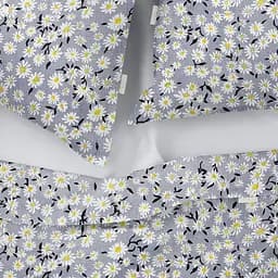 Набір наволочок Cosas Chamomile 40х60 см сірий (SetPillow_Daisy_40x60) - мініатюра 5