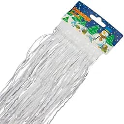 Новорічна мішура Devilon дощик рифлений 100x24 см в асортименті (ГДР-240/1)