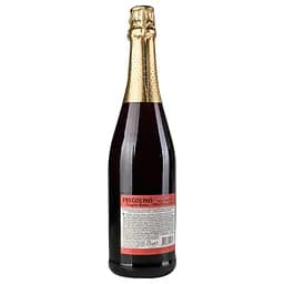 Уцінка. Винний напій слабоалкогольний газований Pregolino Fragola Rosso, червоний, напівсолодкий, 8,5%, 0,75 л  - мініатюра 4