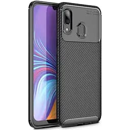 Чохол-накладка Toto TPU Carbon Fiber 1.5 mm Case Samsung Galaxy M10s Black