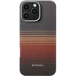 Чехол-накладка Pitaka Tactile Woven Case Sunset для iPhone 16 Pro Max (KI1601SUM)