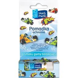 Защитная детская помада Skarb Matki Жвачка 6.5 г