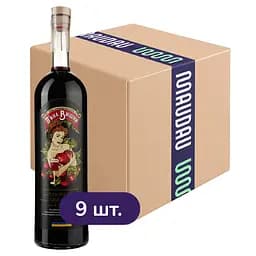 Упаковка настойки П'яна Вишня десертная 17.5% 9 л (1 л х 9 шт.)