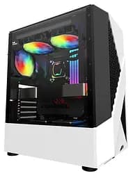 Корпус 1stPlayer F3-A-WH-4F1 White без БП (F3-A-WH-4F1) - мініатюра 3