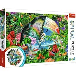 Пазлы Trefl Спиральные Тропический мир 1040 элементов (40014)