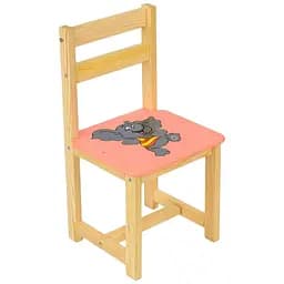 Дитячий стільчик Мася Слоник 4032 рожевий