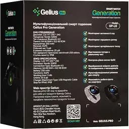 Смарт-годинник Smart Watch Gelius Pro GP-L6 (GENERATION) Silver Xiaomilani Strap - мініатюра 8