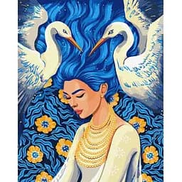 Картина за номерами Ideyka Очікування зустрічі 40x50 см (KHO8310)