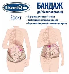 Бандаж до/післяпологовий універсальний №202 розмір 4 Білосніжка Бежевий - мініатюра 6
