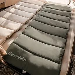 Спальник Naturehike LD150 (CNK2300SD016) +12°C - з капішоном - темно-зелений - мініатюра 5