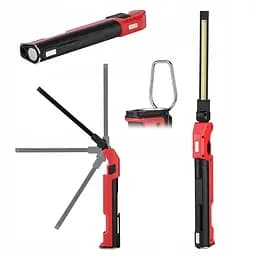Фонарик складной светодиодный (COB+LED) аккумуляторный с магнитом ULTRA-SLIM PROTESTER hoz0014479