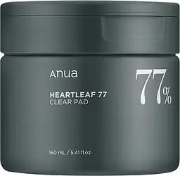Тонер-пади для обличчя 70 шт Anua Heartleaf 77% Clear Pad