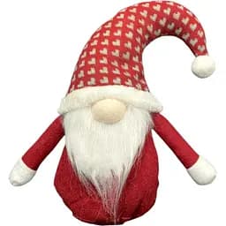 Фігурка новорічна Jumi Лепрекон текстильний червоний 30 см (5900410902893_2)