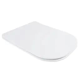 Сиденье для унитаза Mixxus Seat Cover Quadro-2003 с микролифтом 430x338х35 мм MI6689, Белый
