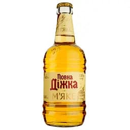 Пиво Повна Діжка Мягкое, светлое, 4,2%, 0,45 л